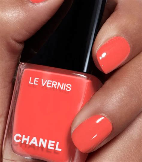 chanel watermelon nail polish|Chanel longwear nail polish.